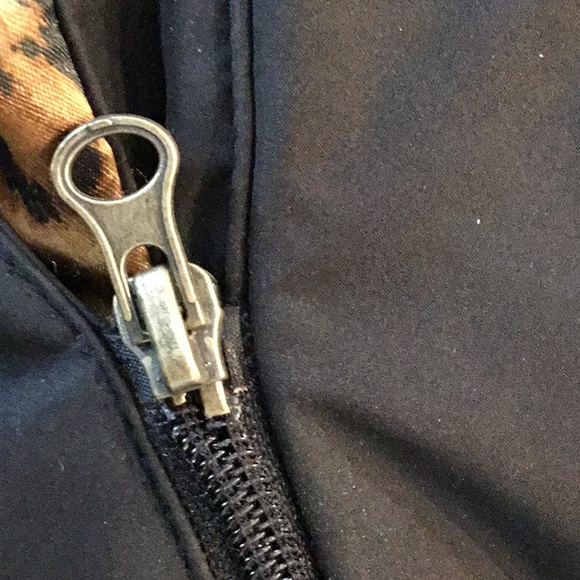 Dana Buchman Down Blk Coat Foxtrim Nwot  REDUCED! - Picture 9 of 10